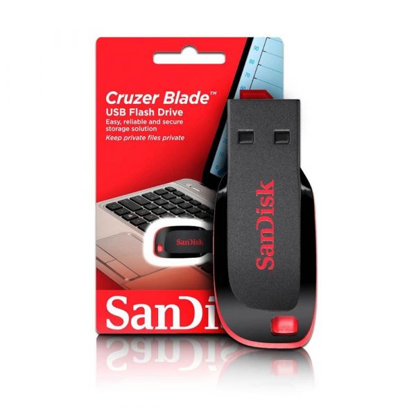 Clé USB SanDisk Cruzer Blade 16GB - Ultra Compact MM00137 - Sodishop